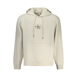 Calvin Klein Jeans Muški duks LV04RD243G67U, Sa kapuljačom, Bež
