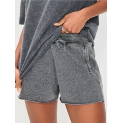 Sinsay - Kratke pantalone - tamno siva