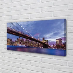 tulup.si Slika na platnu Večina nebotičnikov sunset 120x60 cm