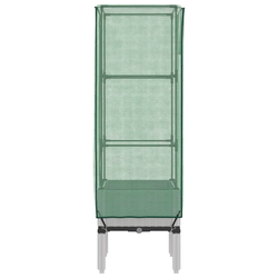 Povišena gredica s pokrovom za staklenik 40 x 40 x 140 cm