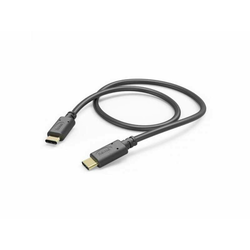 HAMA Charging/Data Kabl/ USB Type-C-USB Type-C/ 1m Crni