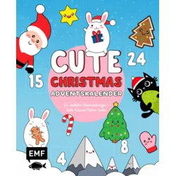 Mein Kawaii-Adventskalender-Buch: Cute Christmas