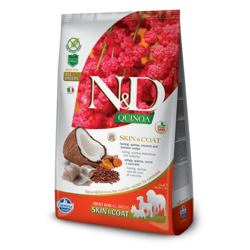 N&D Quinoa | Skin & Coat Herring za odrasle pse vseh pasem