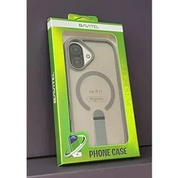iPhone 17 Bavitel MagSafe sa naslonom siva
