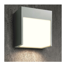 Brilagi - LED spoljašnja zidna svetiljka TERNI LED/12W/230V siva IP44