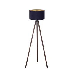 Brilagi - Podna lampa VELVET 1xE27/60W/230V braon/plava