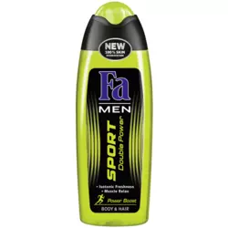 TUS GEL FA MEN SPORT DOUBLE POWER 250ML (6) HENKEL