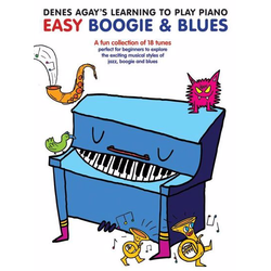 AGAY:LEARNING TO PLAY PIANO EASY BOOGIE & BLUES