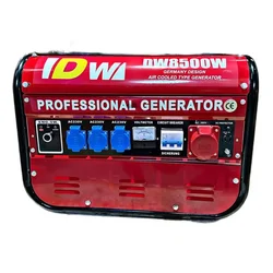 Northix Bencinski generator 6,5 KM, 2500 W, 15-litrski rezervoar za gorivo