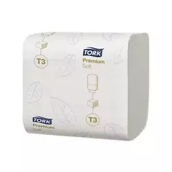 Toalet papir za dispenzer Tork T3 Premium složivi 252 lis 1/30 114273
