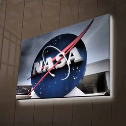 Opviq Slika na platnu sa LED osvetljenjem 45x70cm