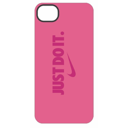 NIKE - JUST DO IT Soft Case for iPhone5/5S - DigitalPink/PinkForce [N.IA.48.666.NS]