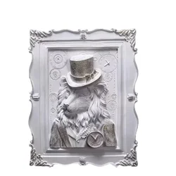 shumee 3D slika - Nizki relief dostojanstvenega leva