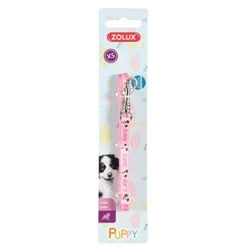 466736ROS Zolux Puppy Mascotte Povodac 8mm/1,2m Roze