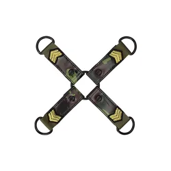 Shots Hogtie Connector Army Pattern Strong Bondage System OUC221A