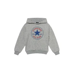 CONVERSE Majica temno modra/pegasto siva/ognjeno rdeča
