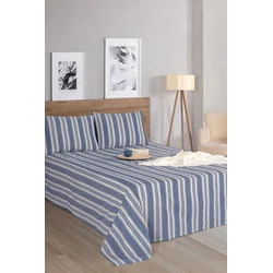 Lessentiel Maison Komplet posteljina Soft Line, 220x240cm, Teget