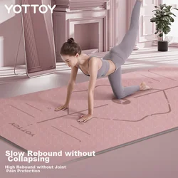 Yottoy Prostirka za jogu, 185x80cm, Roze