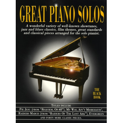 GREAT piano SOLOS THE CLASSICAL BOOK NOTE