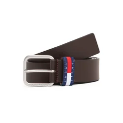 Tommy Jeans Pas RYAN 3.5 mornarska/rjava/rdeča
