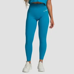 GymBeam Ženske helanke visokog struka Limitless Aquamarine