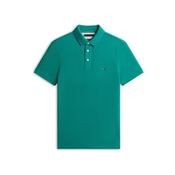 TOMMY HILFIGER Majica CORE 1985 smaragd