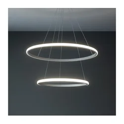 LED prigušiva luster na sajli LED/55W/230V 3000-6500K prečnik 60 cm + daljinski upravljač