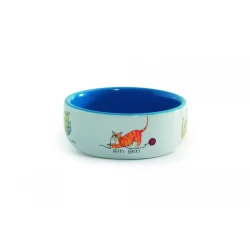 Beeztees Mačja skleda z dekoracijo 325ml