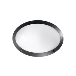 Ideal Lux - Spoljašnje zidno svetlo MADDI 1xE27/23W/230V IP66 crno