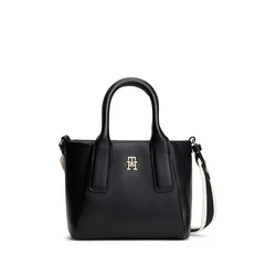 TOMMY HILFIGER Ročna torbica Essential črna
