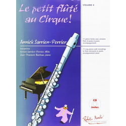 PERRIER:LE PETIT FLUTE AU CIRQUE VOL.4 +CD