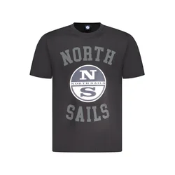 North Sails Muška majica 996021000, Kratki rukav, Crna