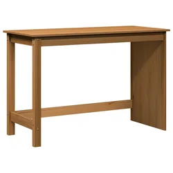 Stol Medeno smeđa 112 x 50 x 75 cm Čvrsto borovo drvo
