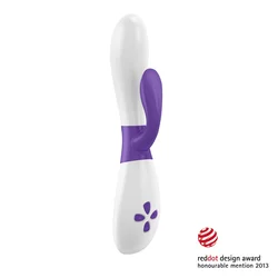 OVO Vibrator za stimulacijo klitorisa K2 Rabbit Lilac White