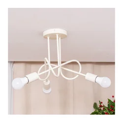 Plafonski luster OXFORD 3xE27/15W/230V krem
