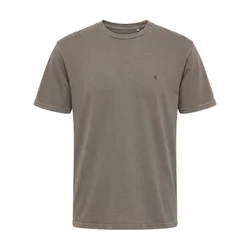 Volcom Majica SOLID STONE barva blata