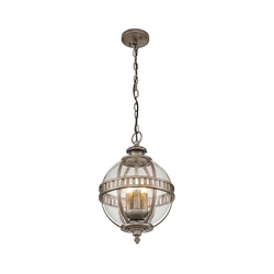Kichler KL-HALLERON-8M-BU -Spoljašnji luster na lancu HALLERON 3xE14/40W/230V IP44