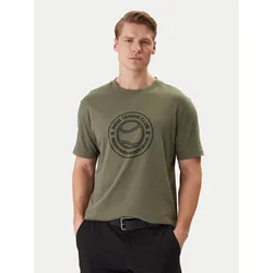 BOSS Majica Ts_Join Logo 50553648 Khaki Regular Fit