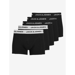 Jack & Jones Solid Oprijete boksarice 5 Piece 808924 Črna