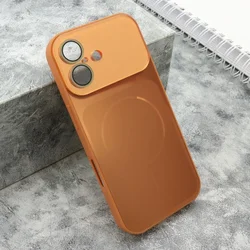 Futrola color metal magsafe ii za iphone 17 (6.3) narandzasta ( F122910 )
