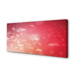 tulup.si Slika na platnu Rdeče srce ozadje 120x60 cm