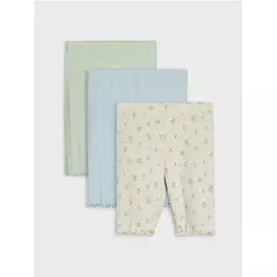 Sinsay - Pamučne biciklističke helanke 3 pack - šareno