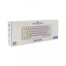 White Shark Gejmerska tastatura White Shark GK-2022 Shinobi White