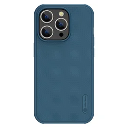 NILLKIN Maska za iPhone 14 Pro 6.1 Scrub Pro plava
