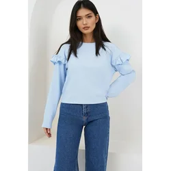 Trend Alacati Stili Ženska bluza Alc-X14862, Plava