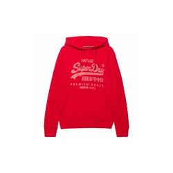 Superdry & Co Majica Classic rdeča/svetlo rdeča