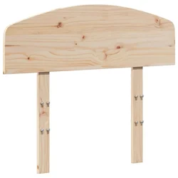Vidaxl Vzglavje 75 cm trdna borovina