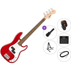 Fender Squier Mini Precision Bass IL Premium SET Dakota Red Električna bas kitara