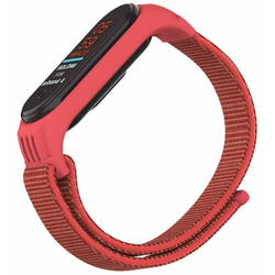 EPICO remen Nylon Strap za Xiaomi Mi Band 5 50818141600001, crvena