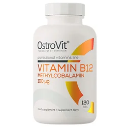 Vitamin B12 Methylcobalamin Professional Vitamins Line - 120 tableta